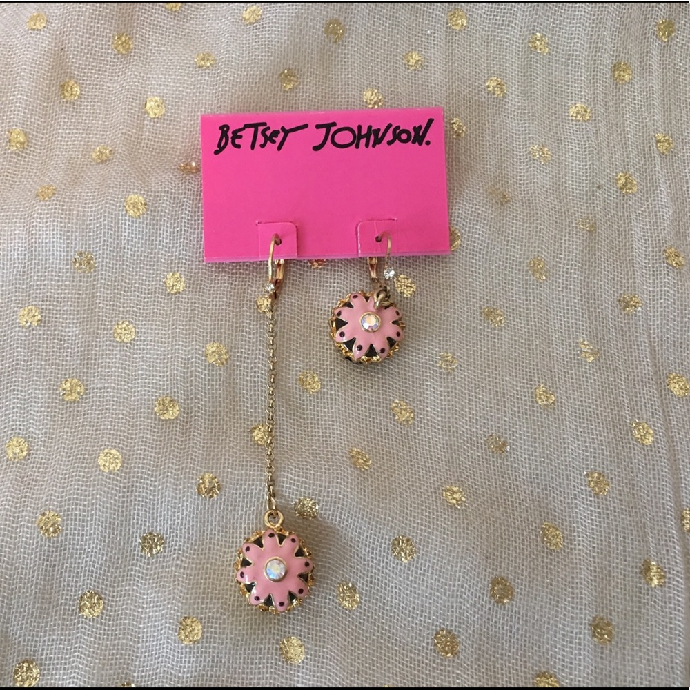 Betsey Johnson Cupcake Earrings